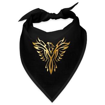 Phoenix - Bandana - Schwarz - Vorne