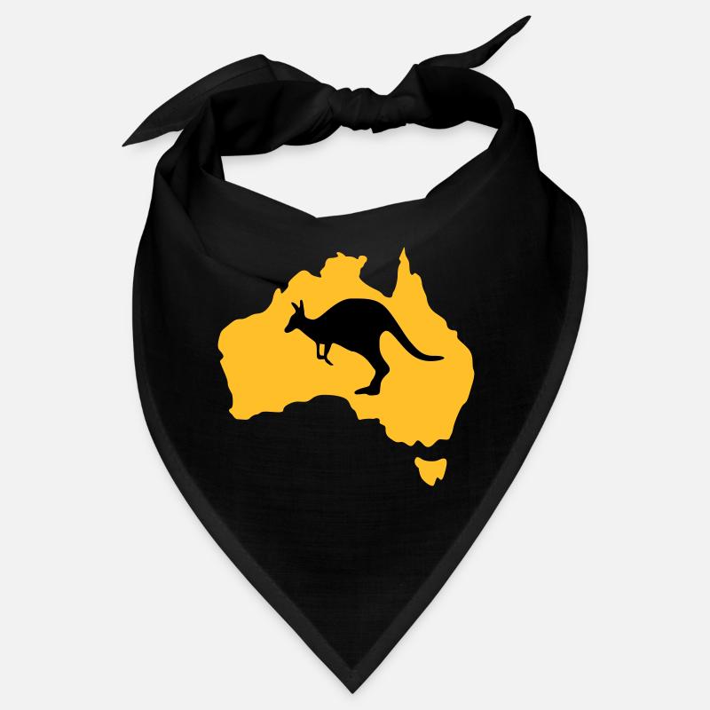 Australie - Bandana - noir