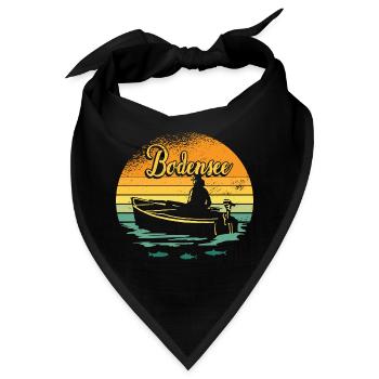 Bodensee - Bandana - Schwarz - Vorne
