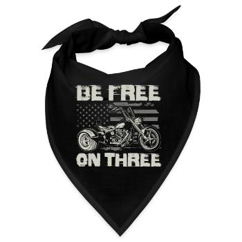Trike - Bandana - Schwarz - Vorne