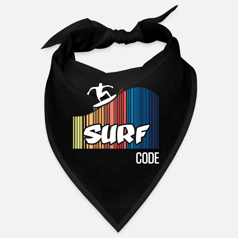 Code de surf (sombre) Bandana