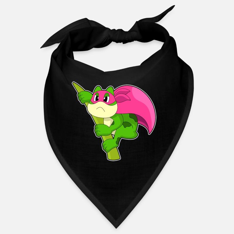 Frosch Superheld Umhang Bandana