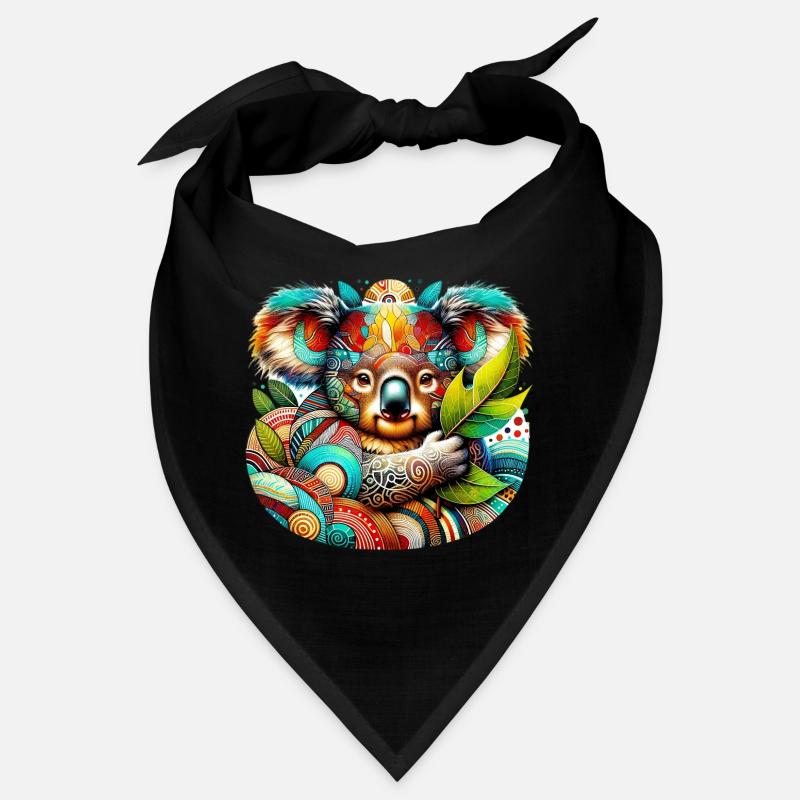 Kunstvoller Koala Bandana