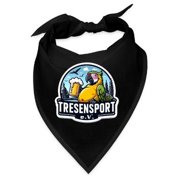 Tresensport e.V. - Bandana - Schwarz - Vorne