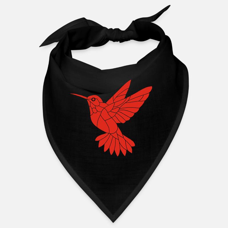 Red Hummingbird Bandana