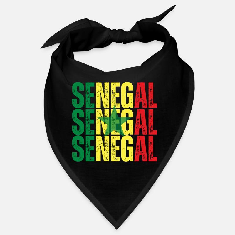 Drapeau sénégalais, fierté sénégalaise Bandana