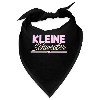 Kleine Schwester - Bandana - Schwarz - Vorne
