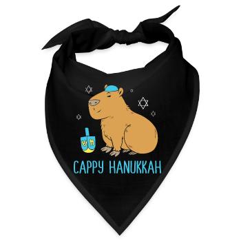 Hanukkah Chanukkah Hanukah - Bandana - Schwarz - Vorne