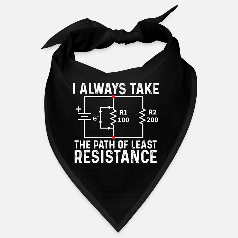 Take Path Of Least Resistance Ohm Joke Bandana