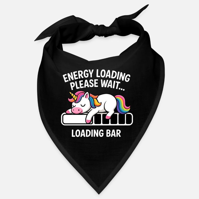 Einhorn Energie Loading Please Wait Bandana