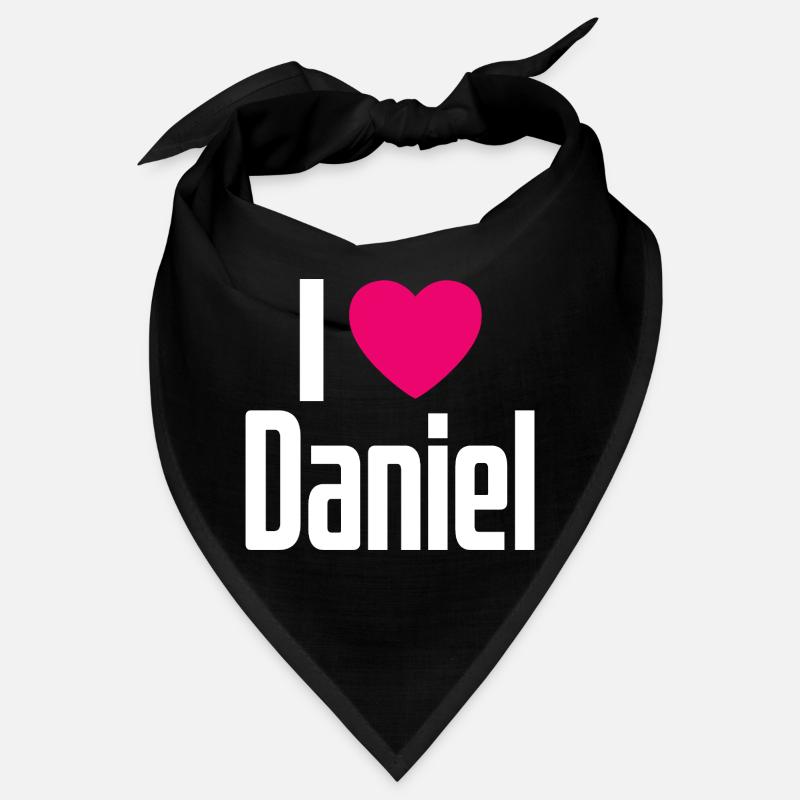 J’aime Daniel Pink Heart J’aime Daniel Bandana