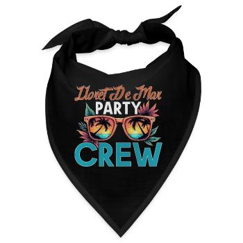 Lloret De Mar Crew - Bandana - Schwarz - Vorne