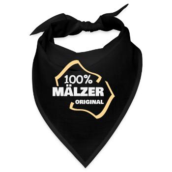 Arbeit Maelzer - Bandana - Schwarz - Vorne