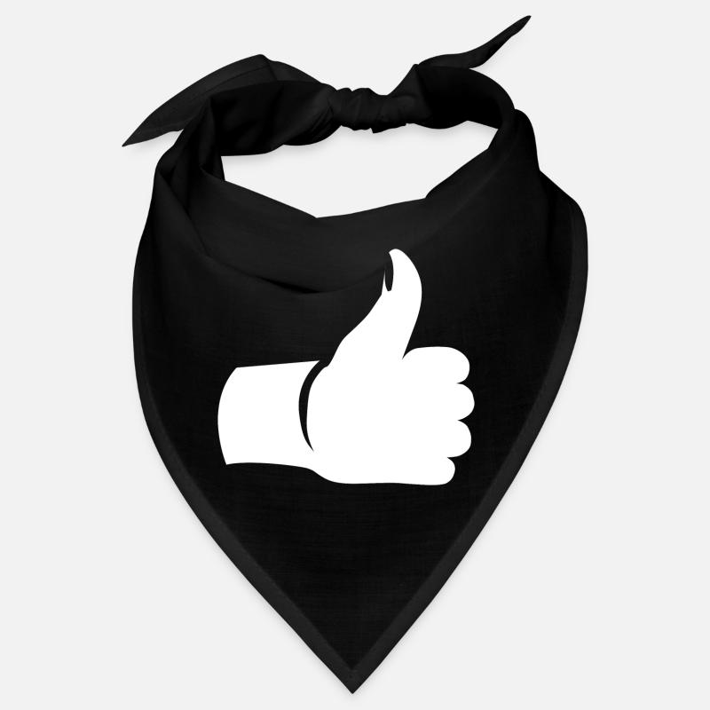 Pouce levé – Symbole de la main Bandana