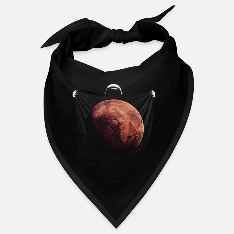Astronaute, espace, planète mars, planète, espace Bandana