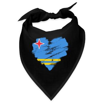 Aruba - Bandana - Schwarz - Vorne