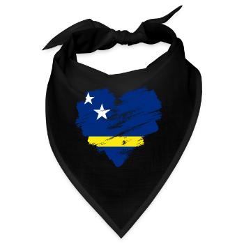 Curaçao - Bandana - Schwarz - Vorne