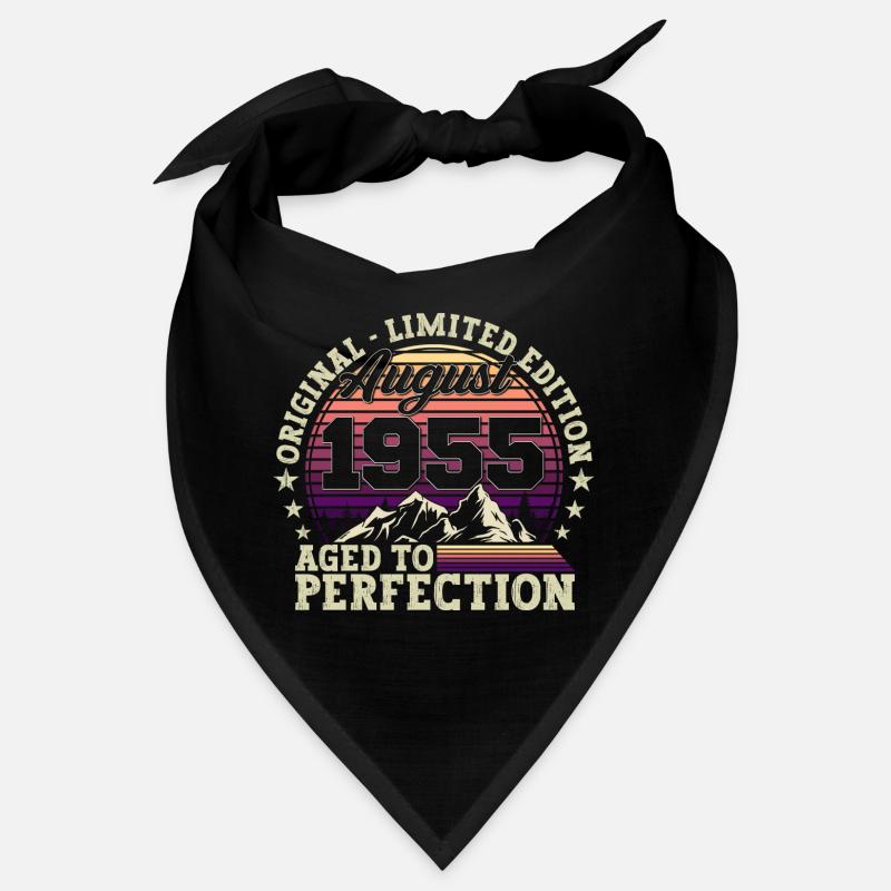 Original Août 1955 67th Birthday Fun Gift Bandana
