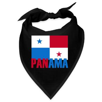 Panama - Bandana - Schwarz - Vorne