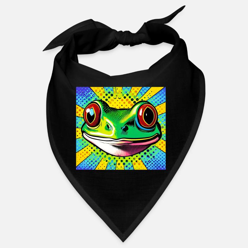 Frog Pop Art Bandana