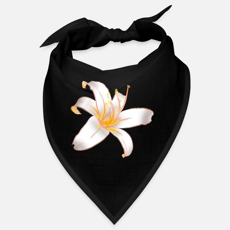 WHITE LILYLILY Magic White Lily Bandana