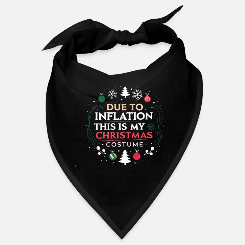 Weihnachten Inflation Kostüm Bandana