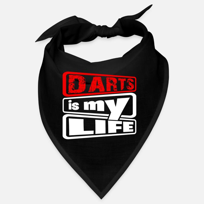 Dart, Darts c’est ma vie 2 - Bandana - noir