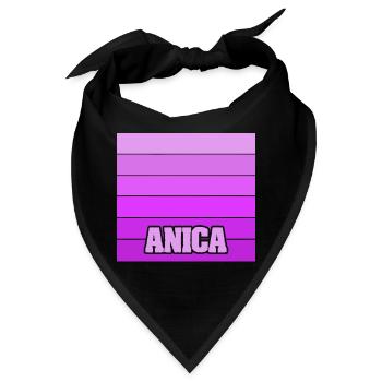 Geschenk für Entwurf - Bandana - Schwarz - Vorne
