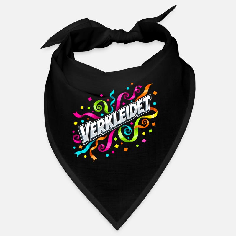 Disguised Confetti Streamers Carnival Bandana