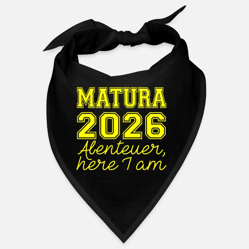 Matura 2026 Spruch Bandana