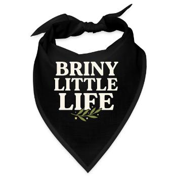 Olive Girl Martini Olive Mediterranes - Bandana - Schwarz - Vorne