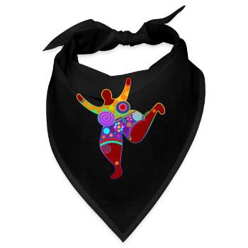 BIG Mama 1 - Bandana - Schwarz - Vorne