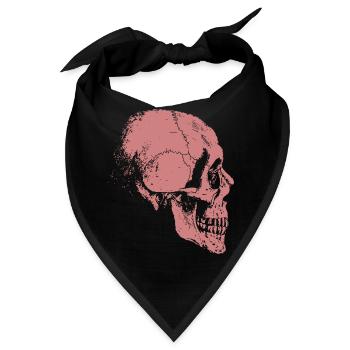 Skelett - Bandana - Schwarz - Vorne
