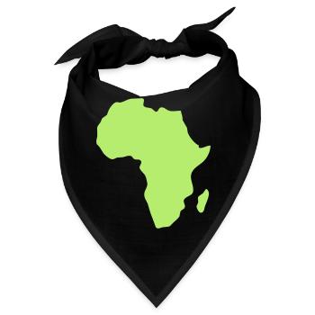 Africa - Bandana - Schwarz - Vorne