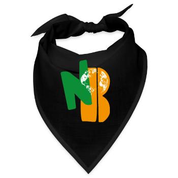 No Planet B - Bandana - Schwarz - Vorne