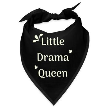 Drama Queen - Bandana - Schwarz - Vorne