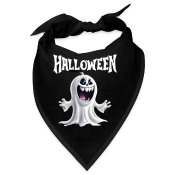 Halloween, Geist, Halloween feiern - Bandana - Schwarz - Vorne
