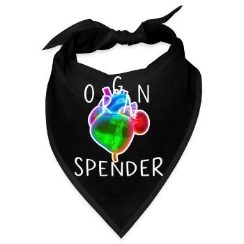 Organ Spender - Bandana - Schwarz - Vorne