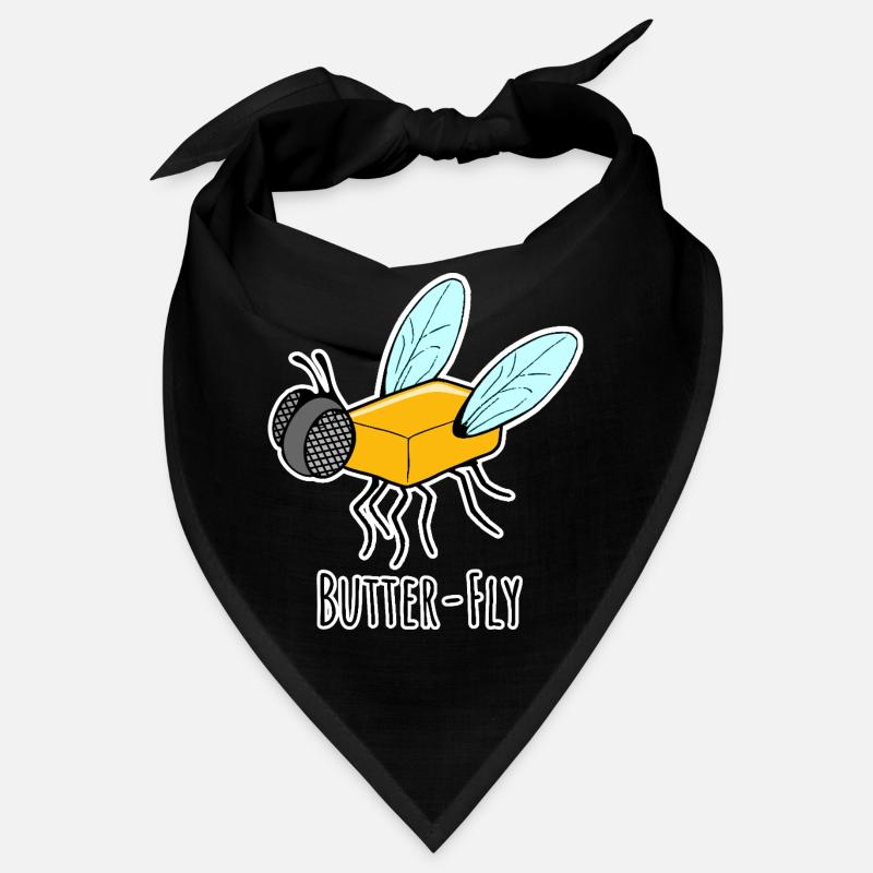 Mouche au beurre - Mouche au beurre Flat Joke Bandana