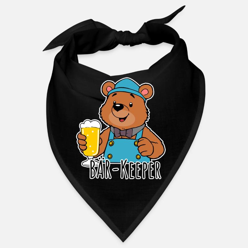 Der Bär-Keeper hat ein kühles Bier für dich! Bandana