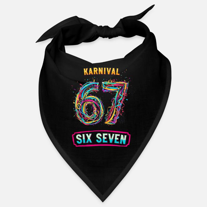 6 7 Meme Kostümersatz Fasching Karneval  Bandana
