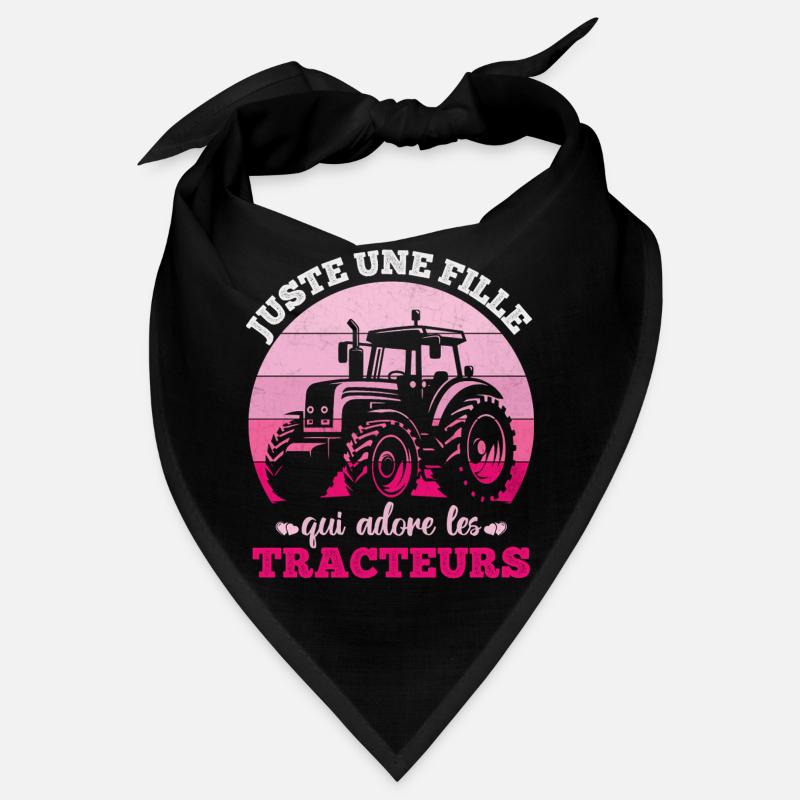 Nur ein Mädchen, das den Traktorhumor liebt Bandana