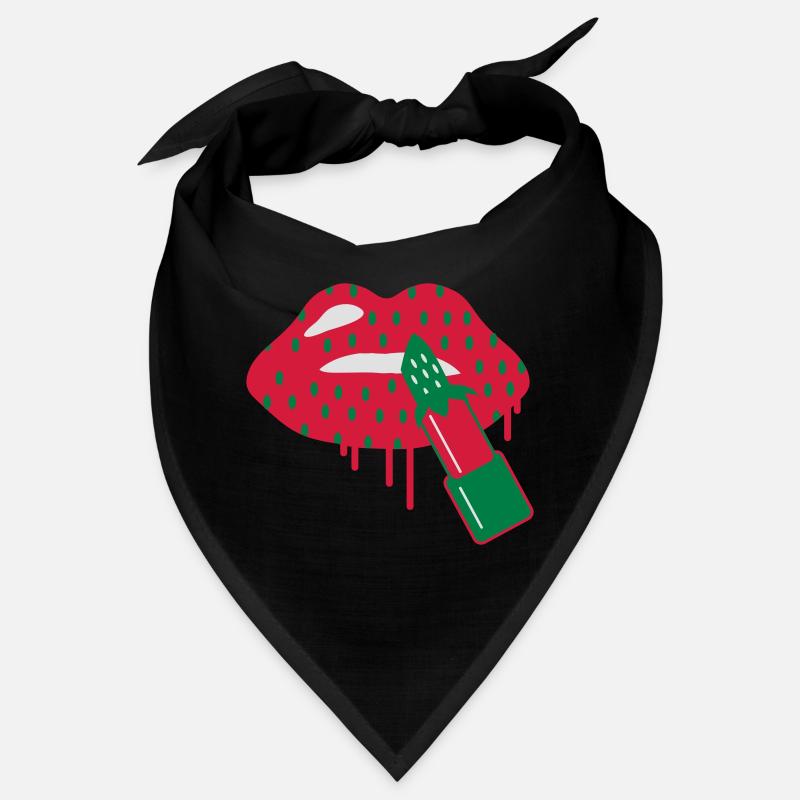 Lippenstift Erdbeere Bandana
