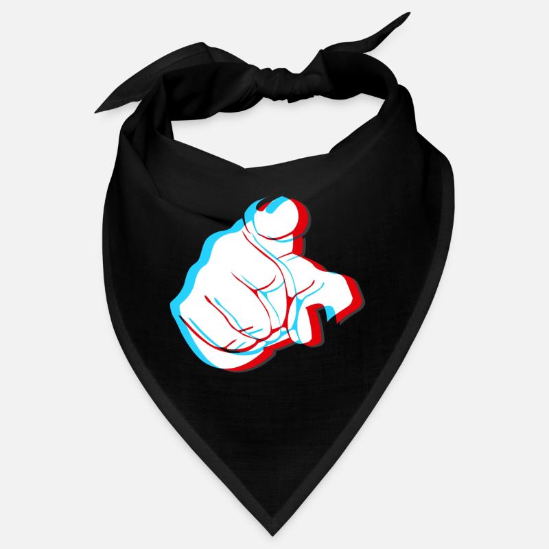 Je vous veux - doigt 3D Bandana