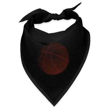 Basketball - Bandana - Schwarz - Vorne