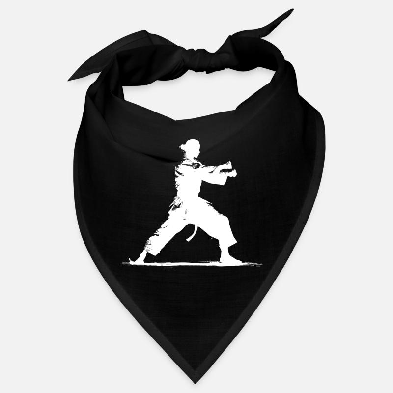 Karate Mädchen Skizze Bandana