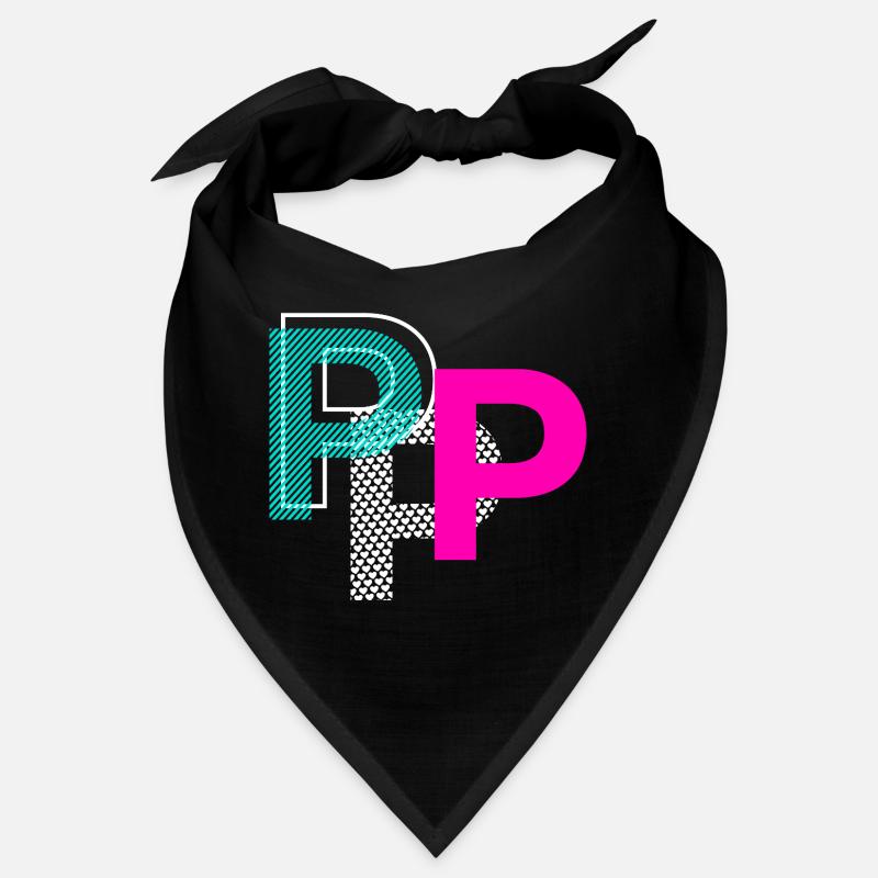 P Letter Bandana