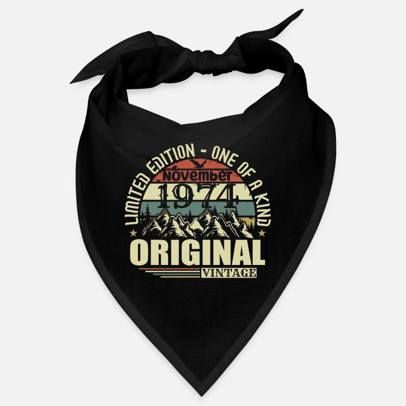 Birthday november 1974 Bandana
