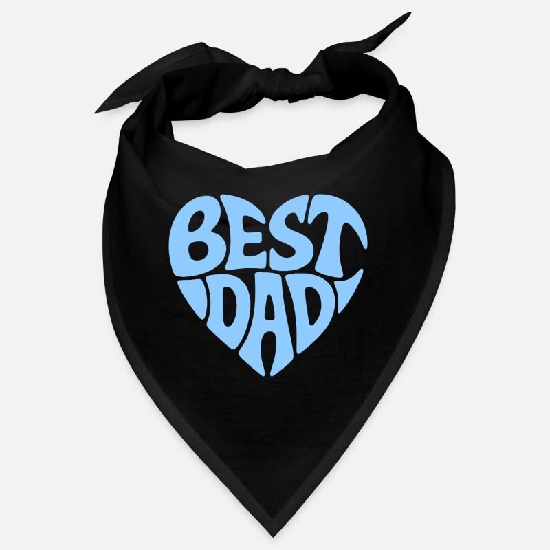 Best Dad Herzdesign Bandana