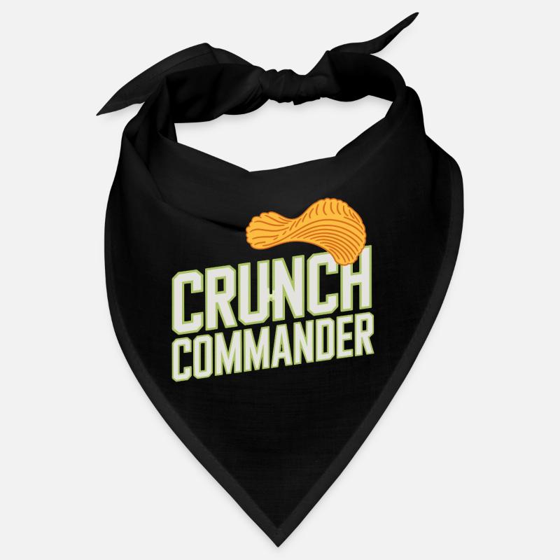 Crunch Commander Knabber Chips Fan Snack Bandana